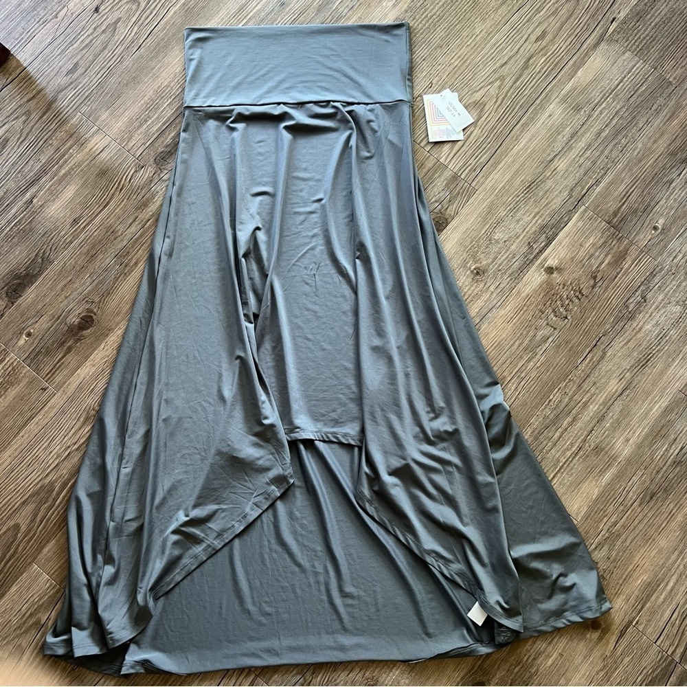 NWT Lularoe Olivia High Low Maxi Skirt Medium - Picture 2 of 4